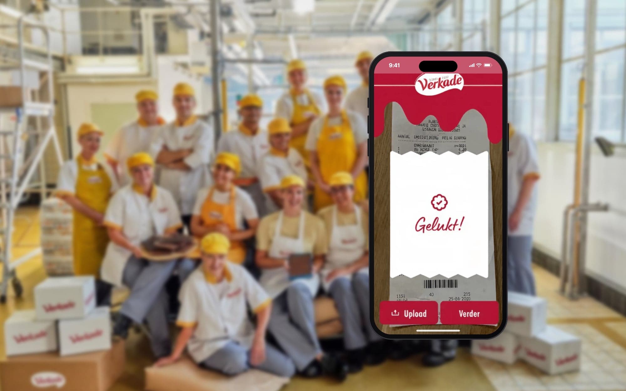 Winactieplatform met AI-bonvalidatie voor Verkade