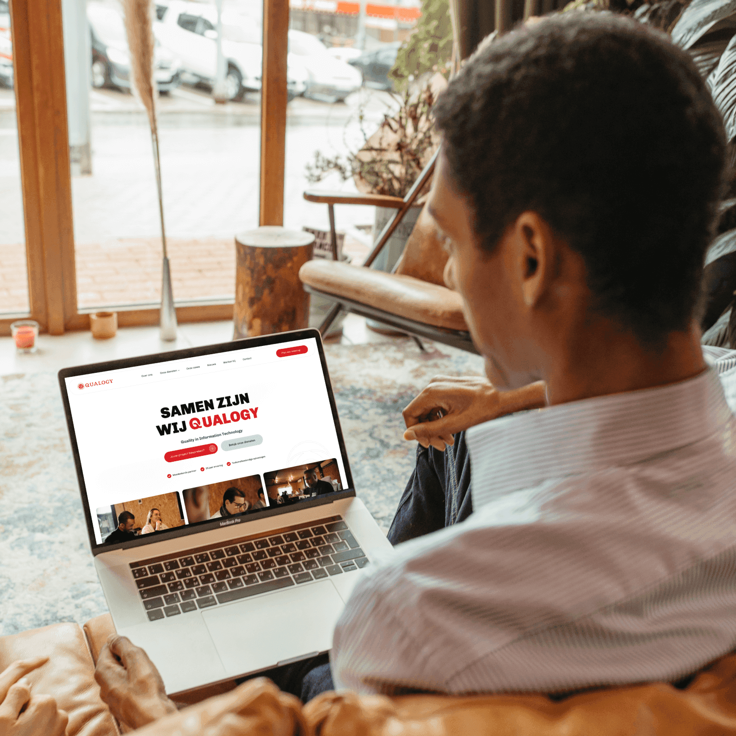 Qualogy website ontwikkeling