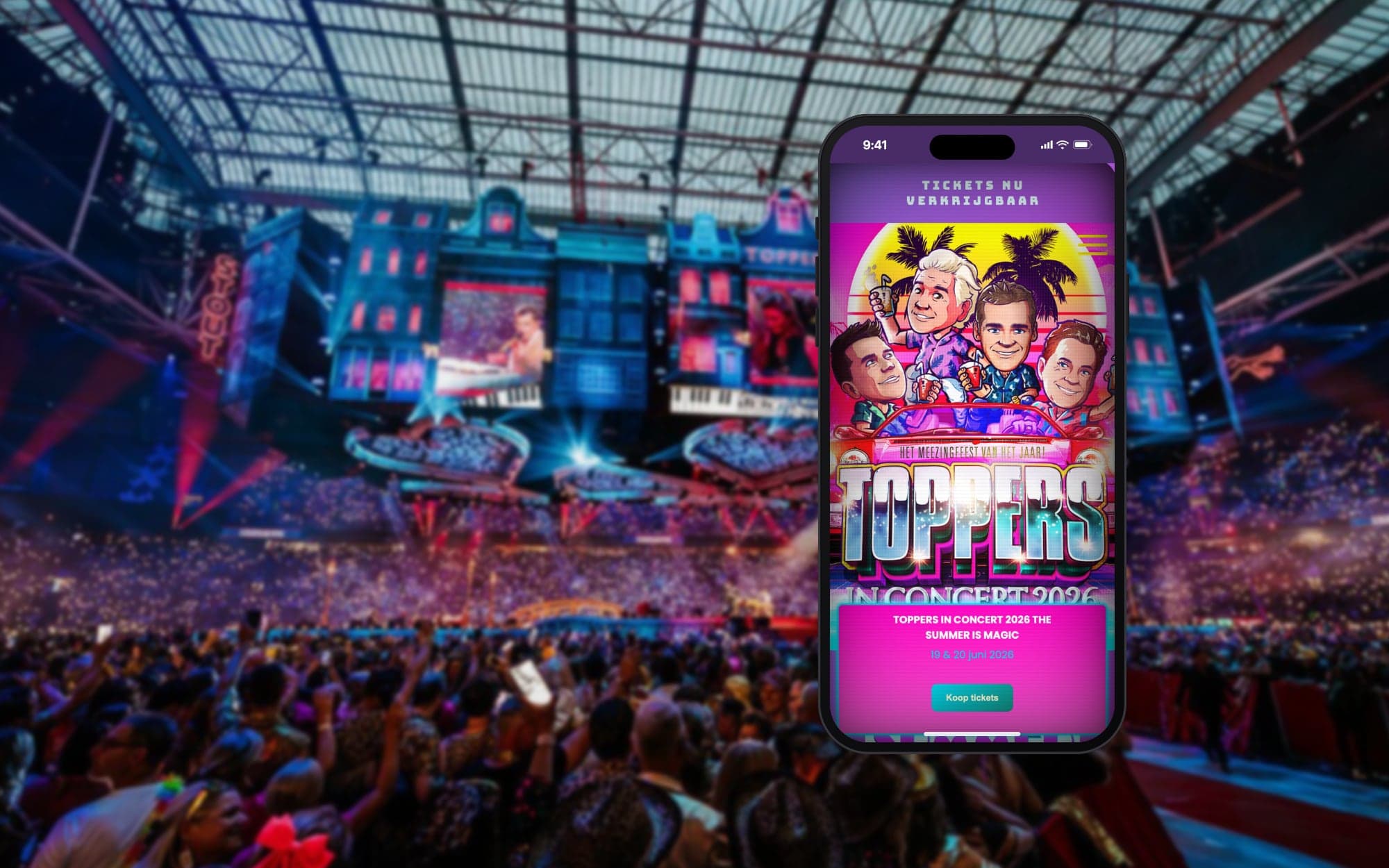 Toppers in Concert: vijf jaar van bereik tot ticketverkoop