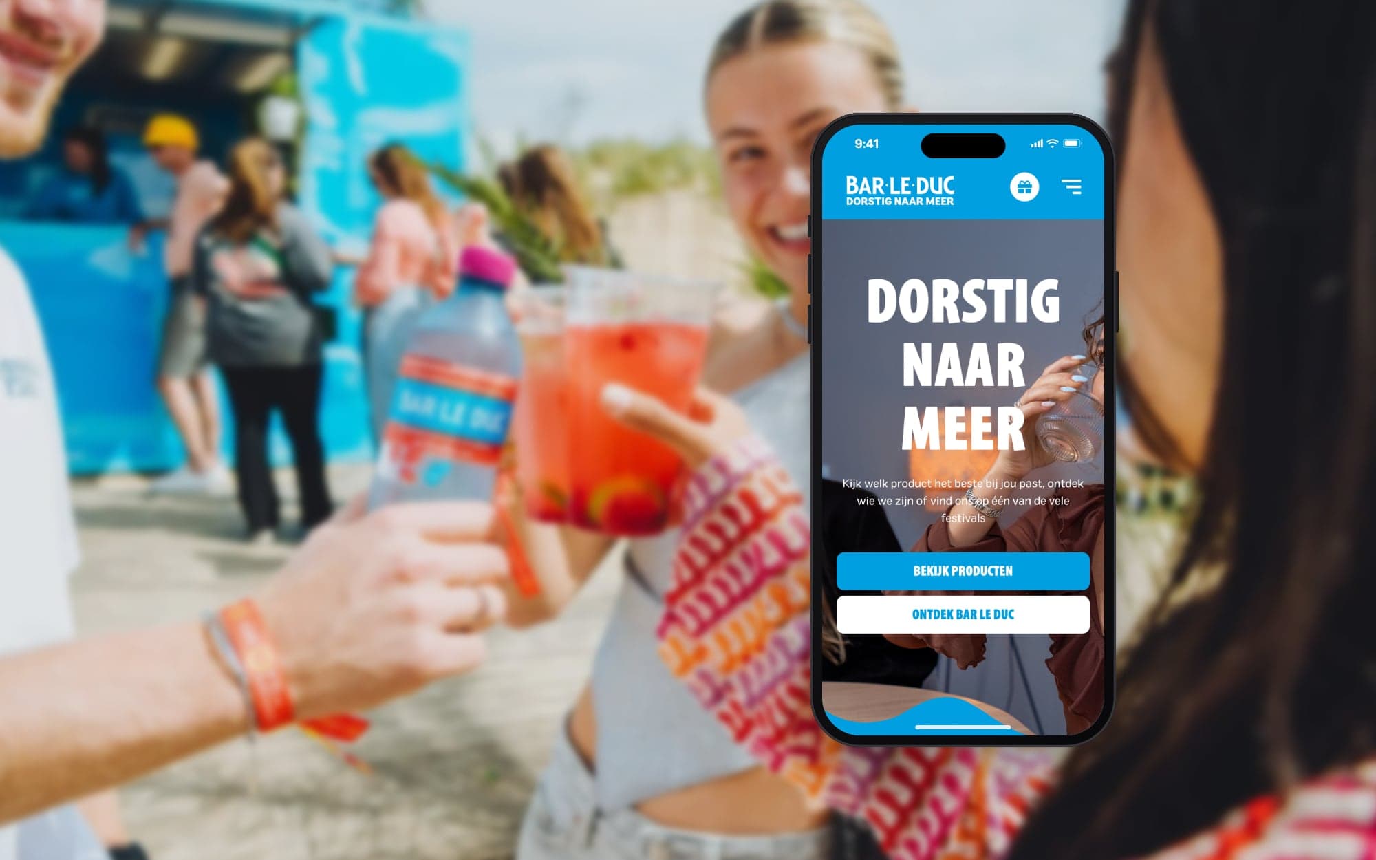 Merkwebsite met 3D-productbeleving voor Bar-le-Duc