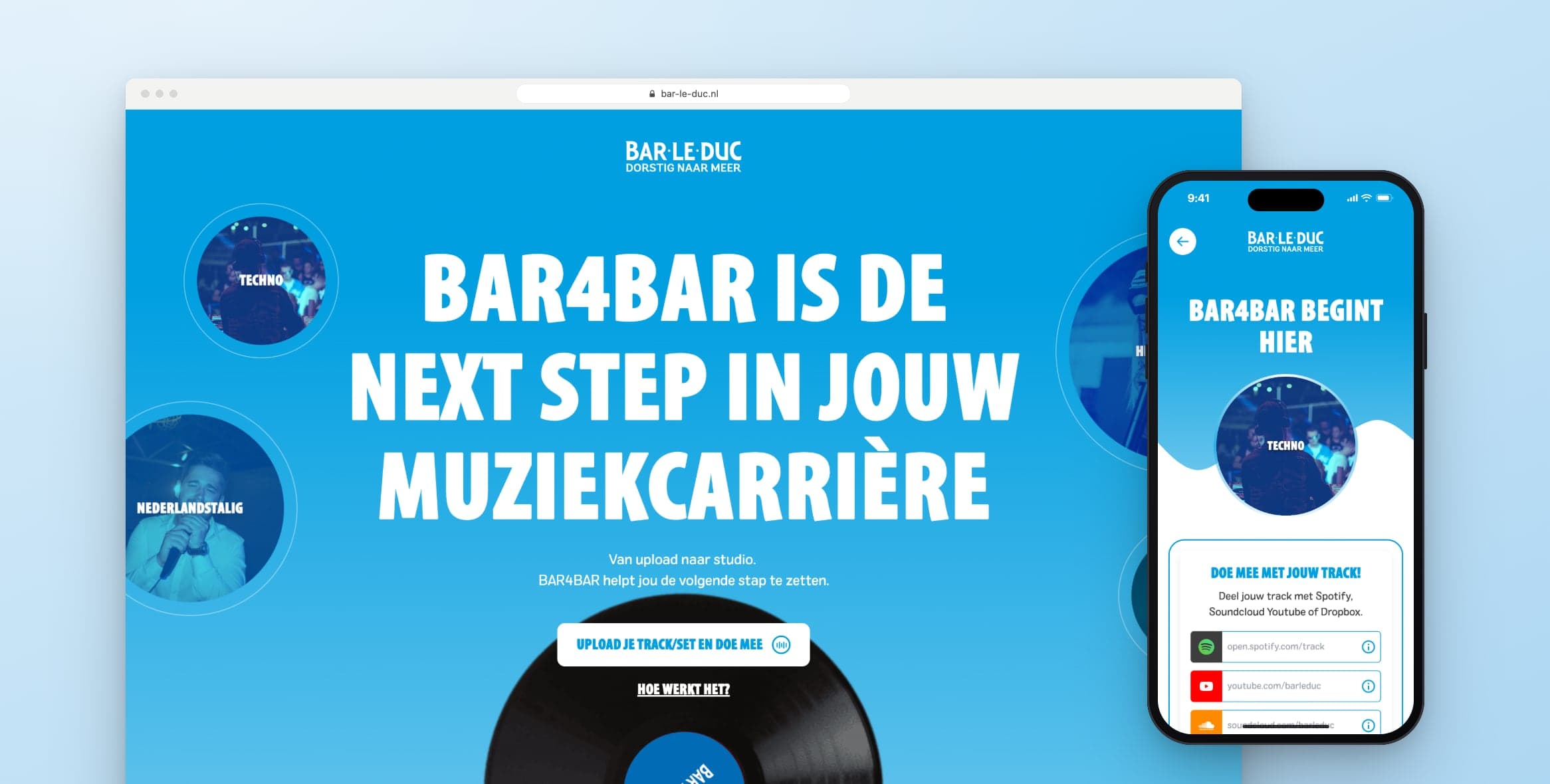 Muziekwedstrijd op een campagneplatform voor Bar-le-Duc