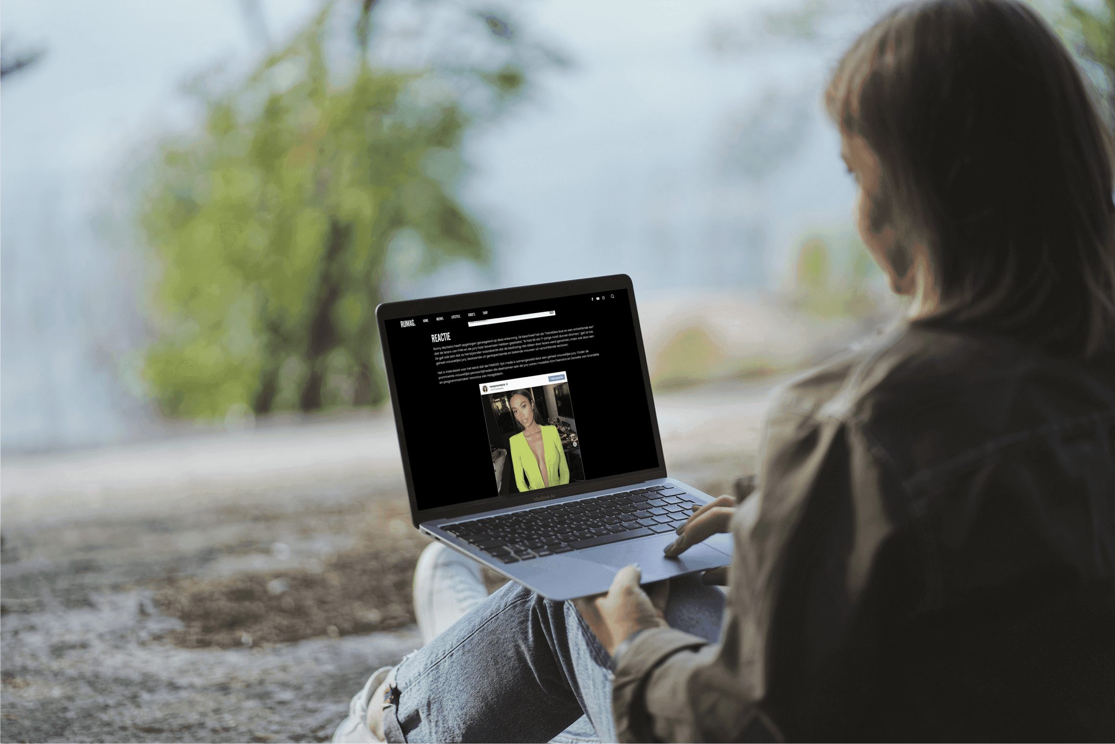 RUMAG blog website ontwikkeling