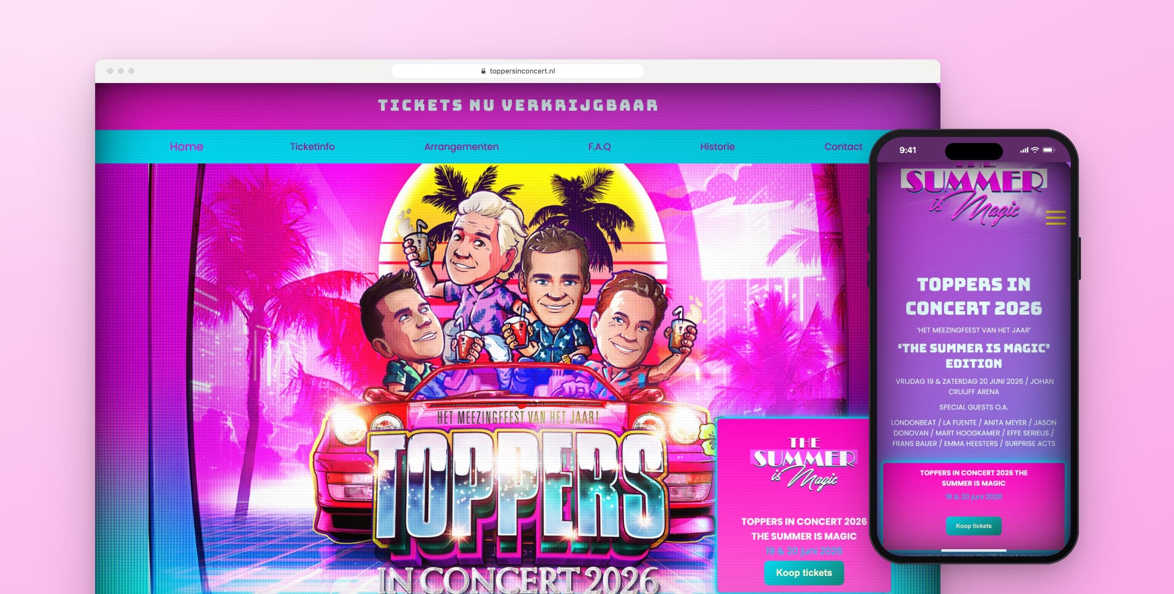 Van bereik tot ticketverkoop voor Toppers in Concert