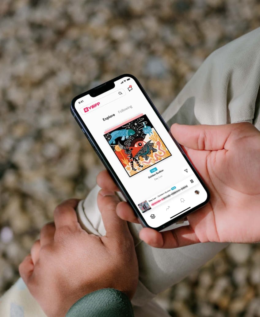 Muziekdistributieplatform voor VIRPP