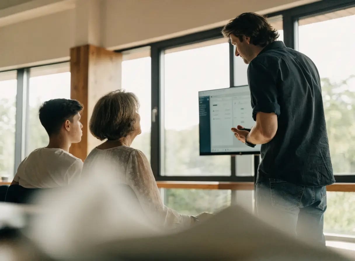 Ontwikkelaar laat aan het eind van een sprint een werkende versie zien aan de opdrachtgever