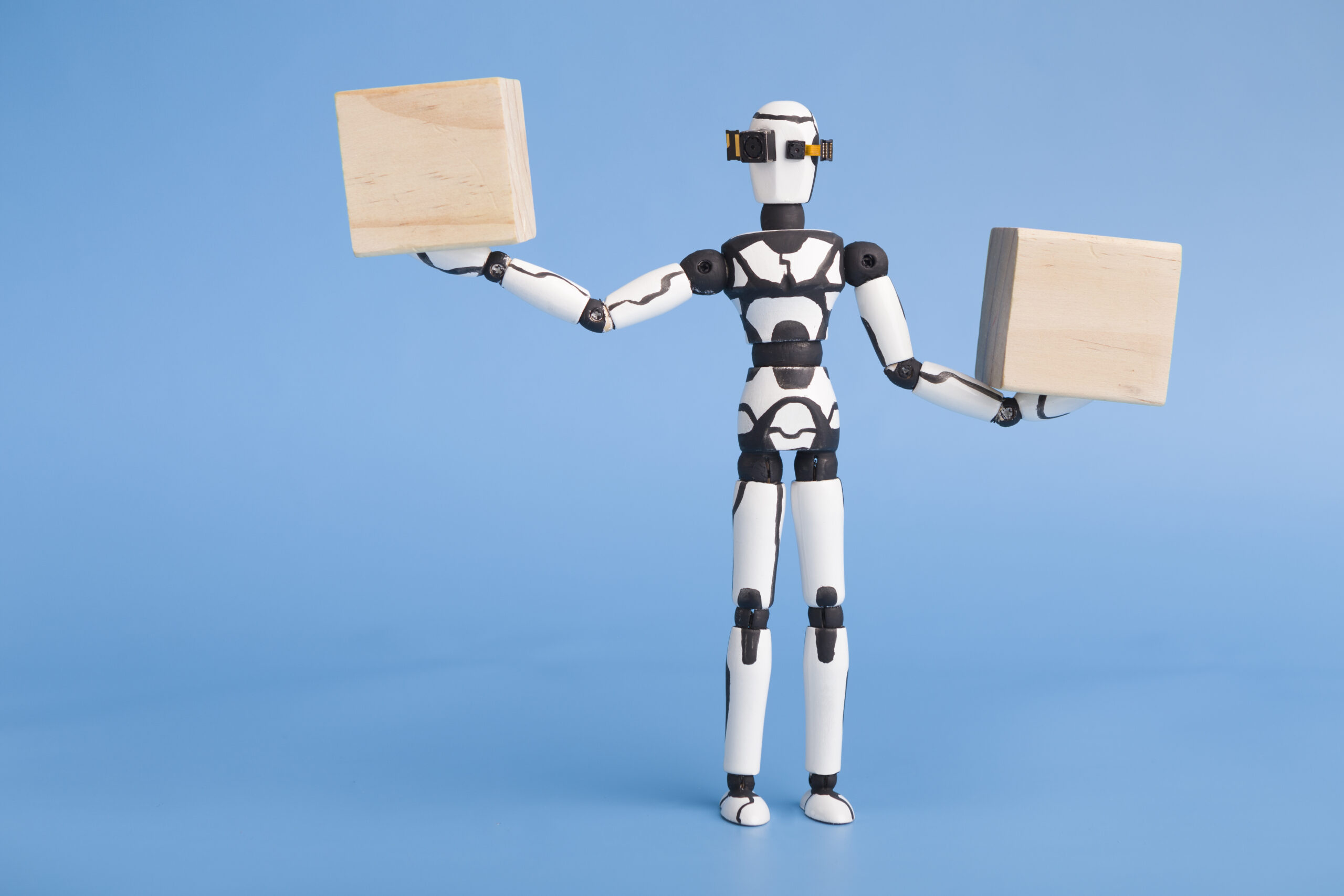 Robot vergelijkt Flutter en React Native